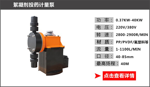 絮凝劑投藥計量泵 絮凝劑投藥計量泵